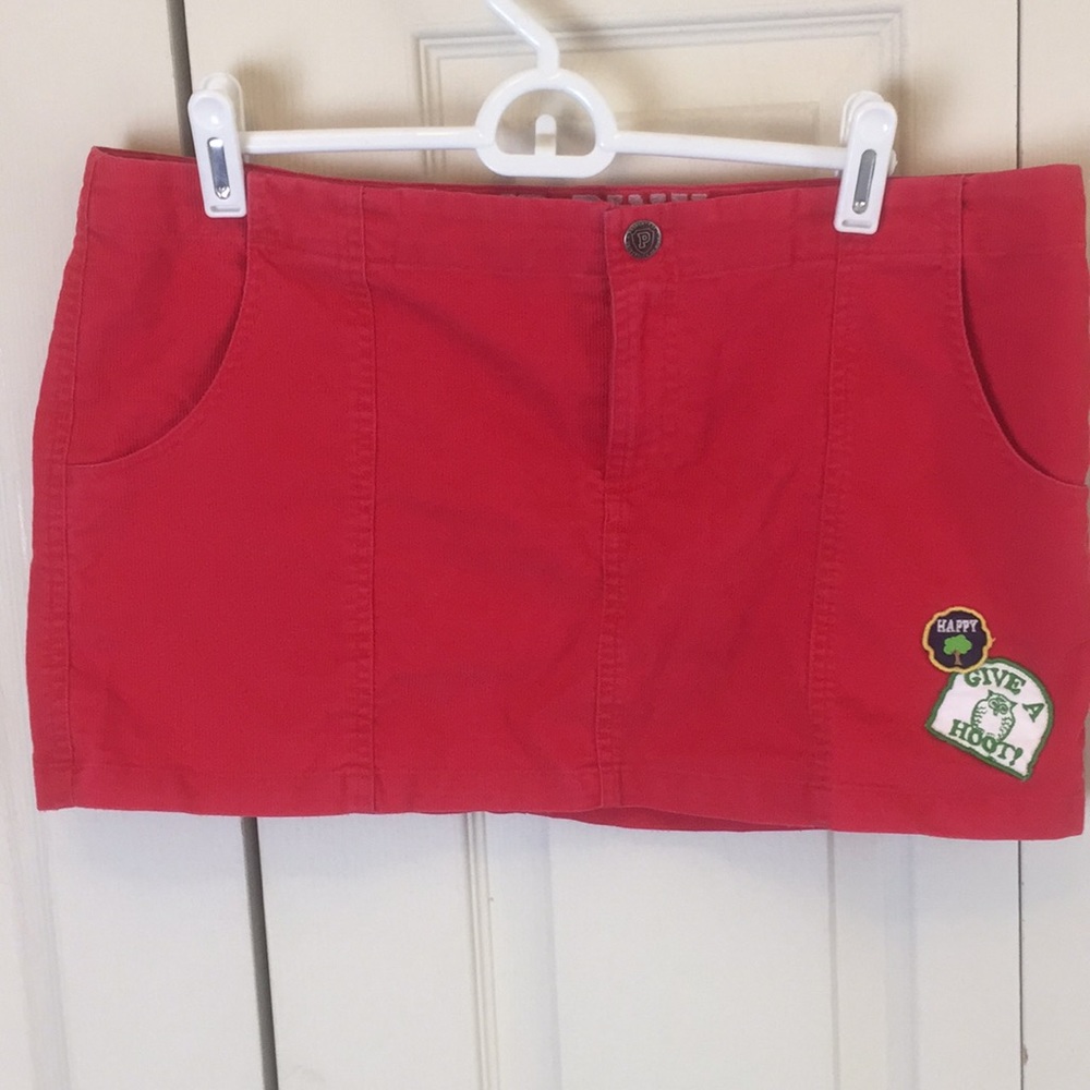 Camp Pink mini skirt